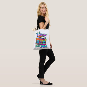 Retro 80s 7th Grade Is My Jam Back To School Tote Bag