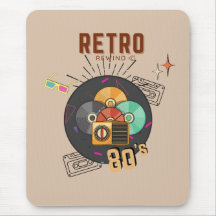 Retro 80s/90s Music CD Cover Design