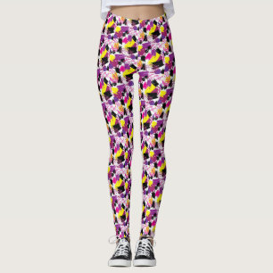 Retro 80's Aesthetic Leggings