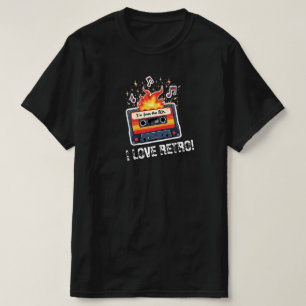 Retro 80s Cassette Tape T-Shirt – I Love Retro