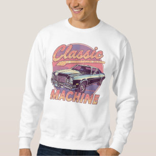 Retro 80s "Classic Machine" Vintage Car Sweatshirt
