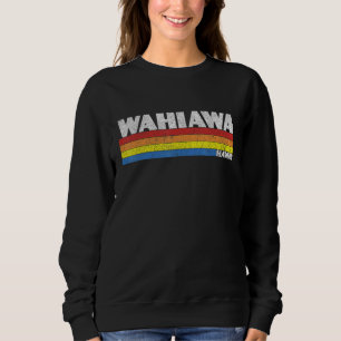 Retro 80s Hawaii HI Souvenir Wahiawa Sweatshirt