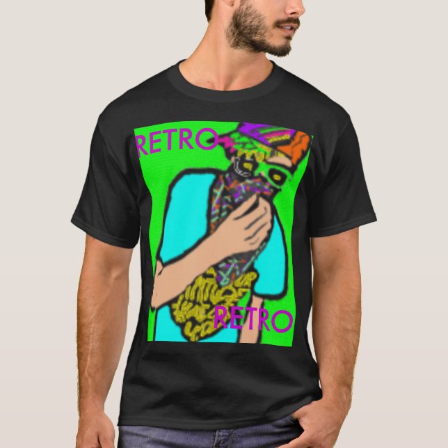 retro 80s hiphop T-Shirt (Front)