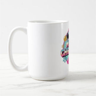 Retro 80s Merry Christmas Graphic Coffee Mug