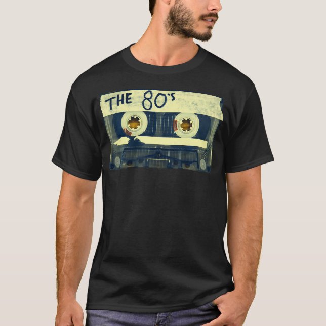 Retro 80'S Mix Tape T-Shirt (Front)