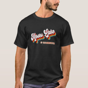 Retro 80s Moses Lake Washington Wa T-Shirt