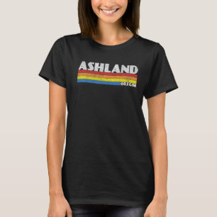 Retro 80s Oregon OR Souvenir Ashland T-Shirt