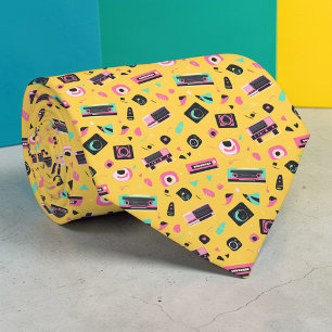 Retro 80s Pop Culture Custom Necktie