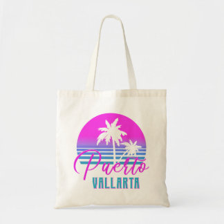 Retro 80s Puerto Vallarta Tote Bag