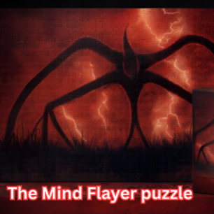 Retro 80s Sci-Fi Horror Puzzle Dark Fantasy Kids