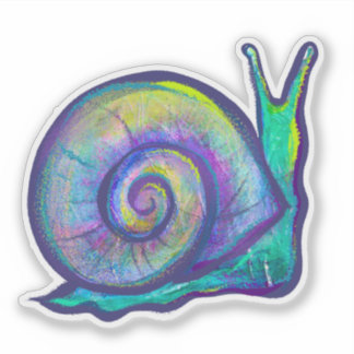 Retro 80s Snail