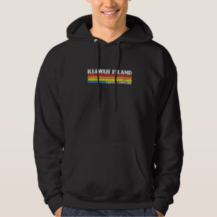 Retro 80s South Carolina SC Souvenir Kiawah Island Hoodie