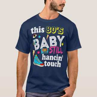Retro 80s Vibe Music Radio Sneaker 80s Theme Party T-Shirt