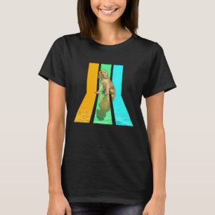Retro 80s Vintage Style Cocker Spaniel T-Shirt