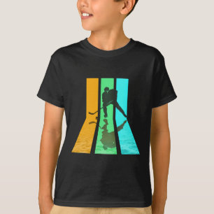 Retro 80s Vintage Style Hockey T-Shirt