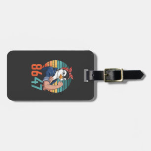 Retro 8647 Is It 2028 Yet Anti Trump Penguin  Luggage Tag