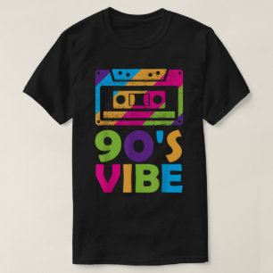 Retro 90’s Vibe Cassette Design T-Shirt