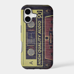Retro 90s Cassette Tape - High Quality Audio Case