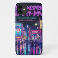 Retro 90s City Pop Night: Neon Tokyo & Osaka Rain