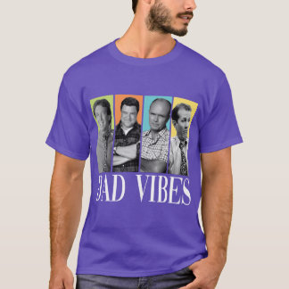 Retro 90s Dad Vibes Sitcom Fathers Vibes friend T-Shirt