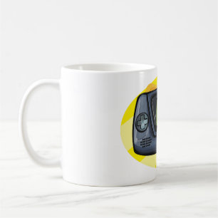 Retro 90s Handheld Game Console Gamer Coffee Mug
