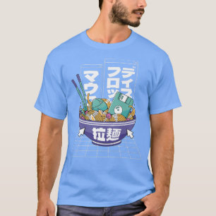 Retro 90s Japanese Kawaii Ramen Vaporwave Aestheti T-Shirt