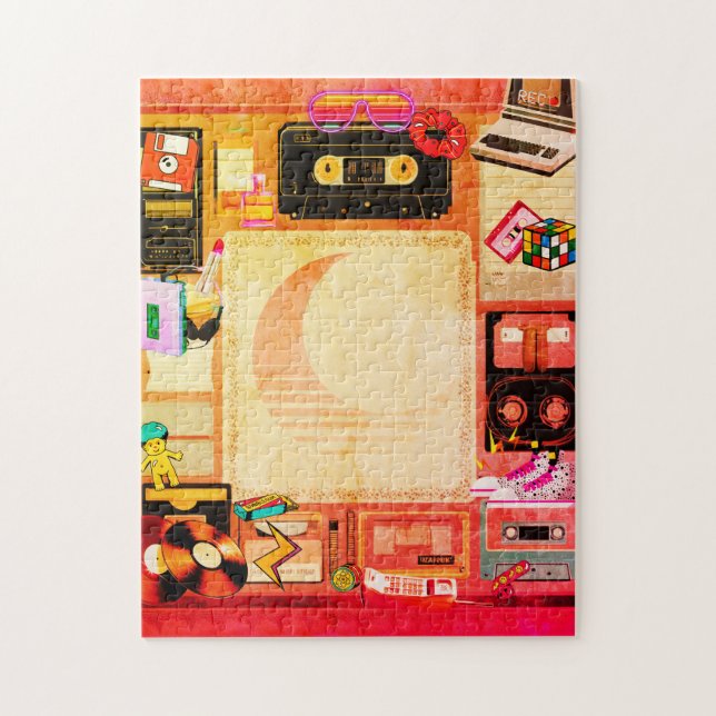 Retro 90's  jigsaw puzzle (Vertical)