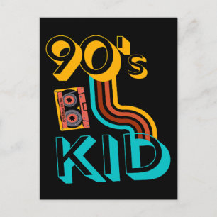 RETRO 90'S KID - CASSETTE LOVERS POSTCARD