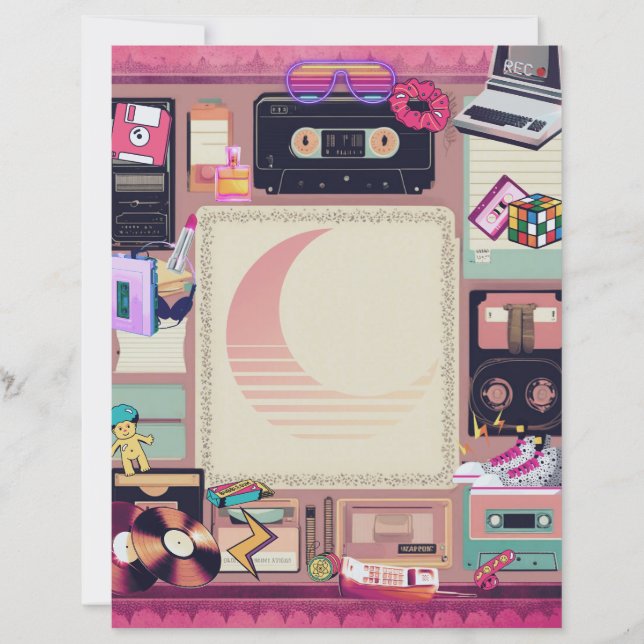 Retro 90's Letterhead (Front)