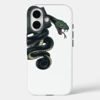 Retro 90s Snake Wrapped Around VHS Tape