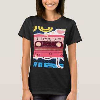 Retro 90's Vibe with Cassette 1990s Music 90s Cost T-Shirt