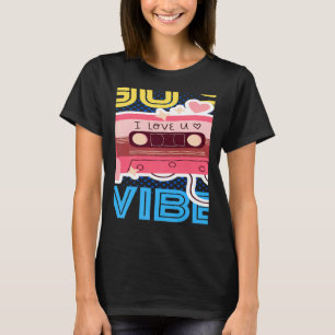 Retro 90's Vibe with Cassette 1990s Music 90s Cost T-Shirt
