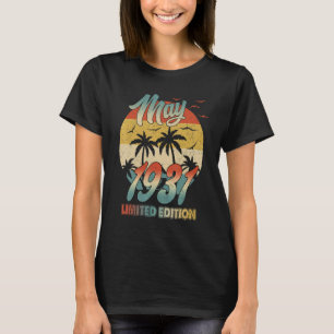 Retro 91 Years Old 91st Birthday Vintage Retro Jul T-Shirt