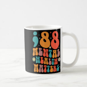 Retro 988 Mental Health S Suicide Prevention  Coffee Mug