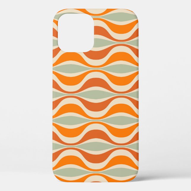 Retro Abstract: 50s-60s Seamless Style Case-Mate iPhone Case (Back)