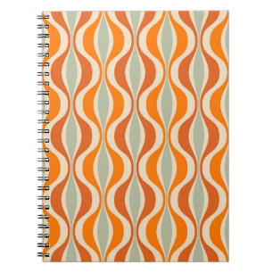 Retro Abstract: 50s-60s Seamless Style Notebook