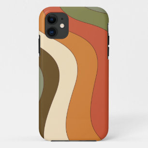 Retro abstract 70s 60s 80s 50s Case-Mate iPhone case