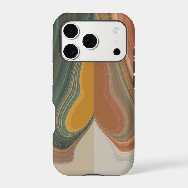 Retro Abstract Art Print (Back)