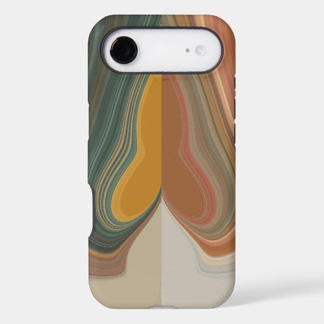 Retro Abstract Art Print (Back)