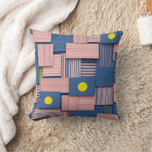 Retro Abstract Brushstroke (5) Cushion