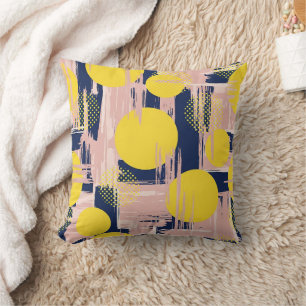 Retro Abstract Brushstroke (8) Cushion