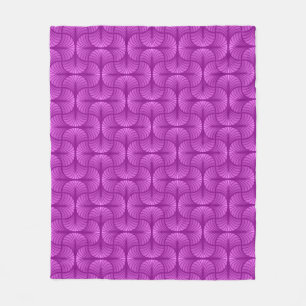 Retro Abstract Fleece Blanket