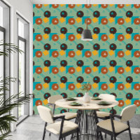 Retro Abstract Geometric Pattern
