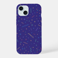 Retro Abstract Neon Pattern