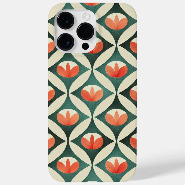 Retro Abstract Pattern iPhone / iPad case (Back)