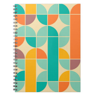 Retro Abstract: Timeless Seamless Design. Notebook
