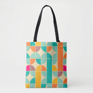 Retro Abstract: Timeless Seamless Design. Tote Bag