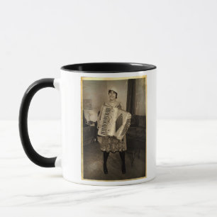 Retro Accordion Girl Mug