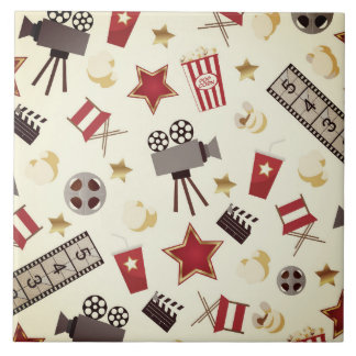 Retro Acting Movies Theatre/Theatre Tile