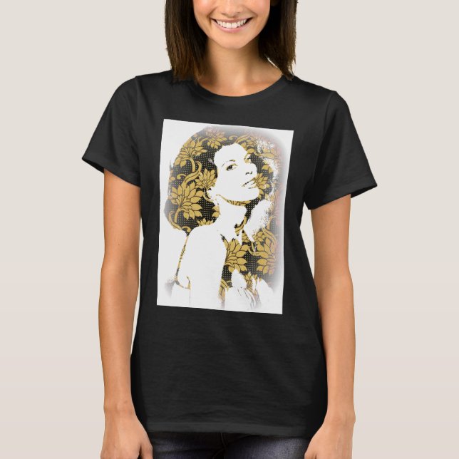 Retro Actress T-Shirt (Front)